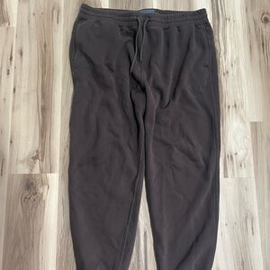 Abercrombie & Fitch Essential Sweatpant Dark Brown   A&F Soft Essentials Men’s